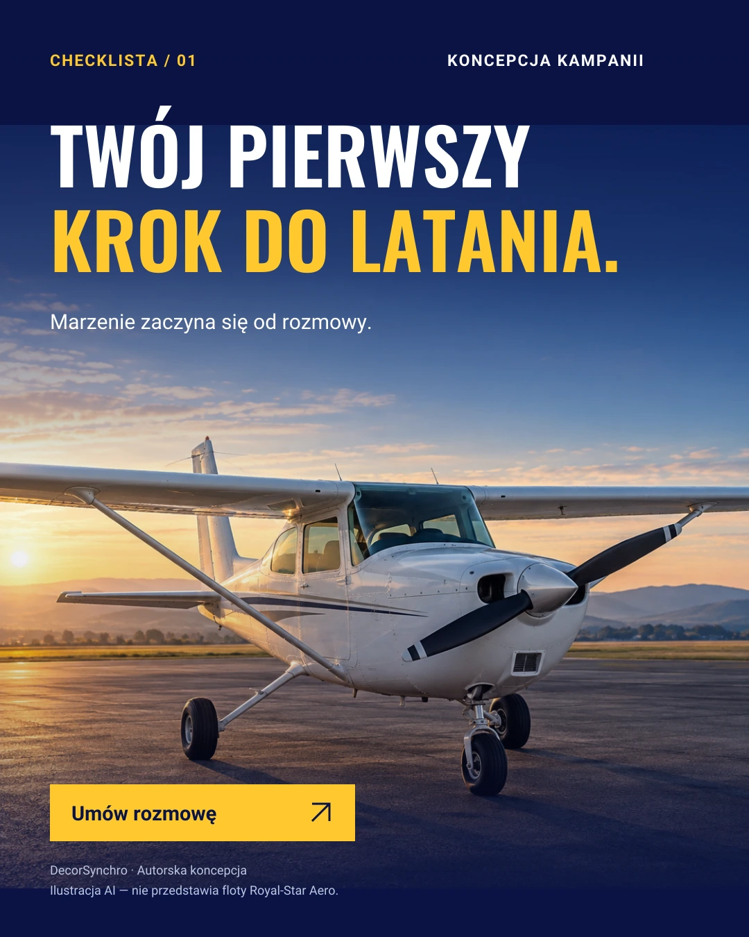 Reklama w social mediach z hasłem kampanii